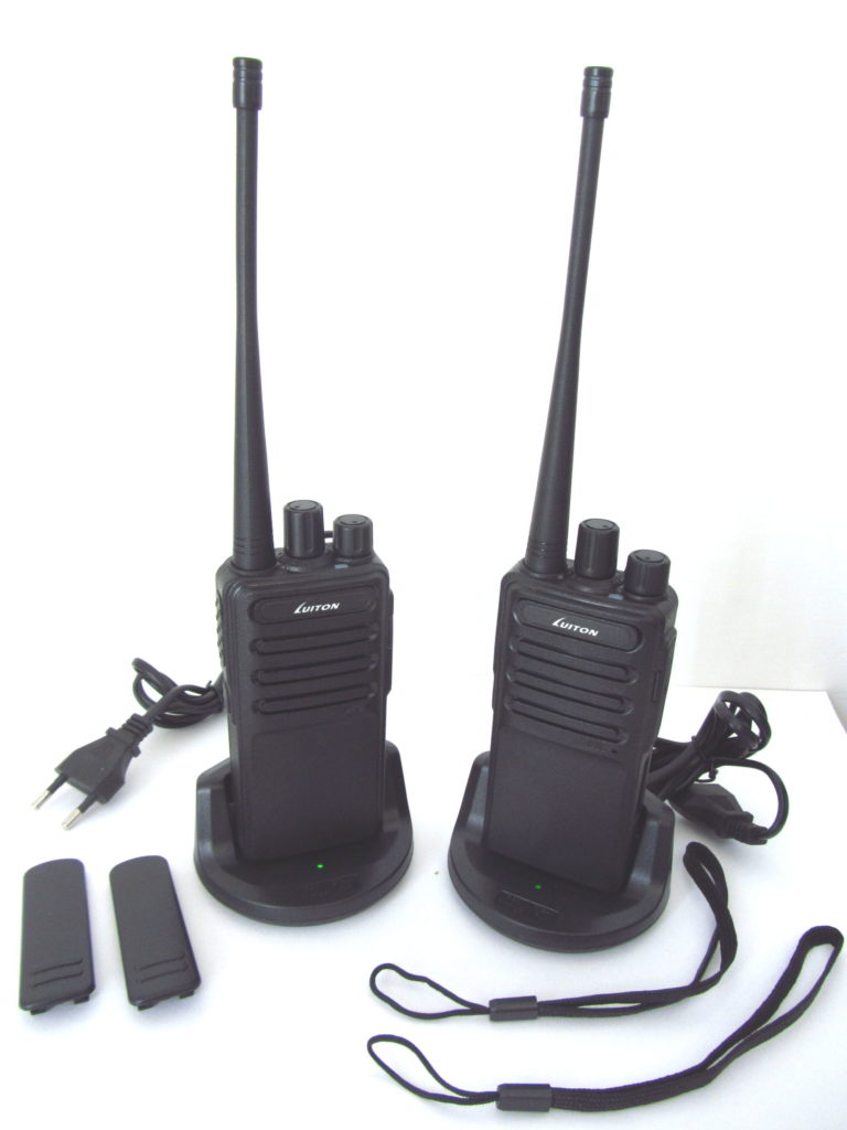 Luiton LT-458 Walkie Talkie Two-way Radio a due vie CB PMR466 per professionisti, outdoor escursionismo caccia viaggio a lunga distanza - Radio a 2 vie (2 pz pacco) Versione CE