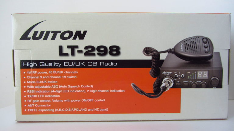 Luiton LT-298 Two-way Radio a due vie CB 27 MHz AM / FM (banda cittadina) Multi-band con ASQ e cambio canale microfono, TX/RX Signal Meter, versione CE