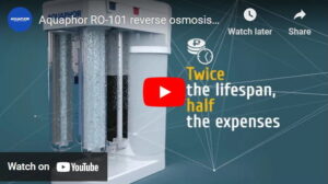 Aquaphor Morion reverse osmosis system - short video
