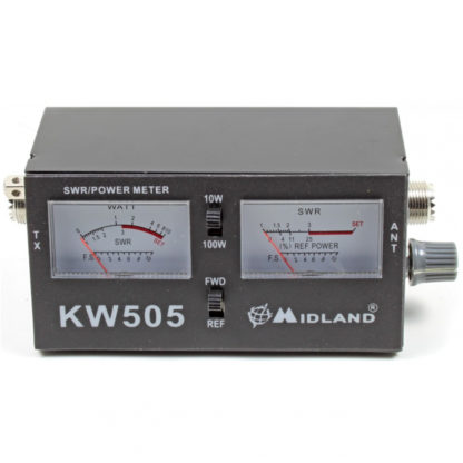 KW-505 MIDLAND WATTMETRO SWR 3.5-150 MHz 1-100 W (Potenza RF misuratore)  - KW505 C1165