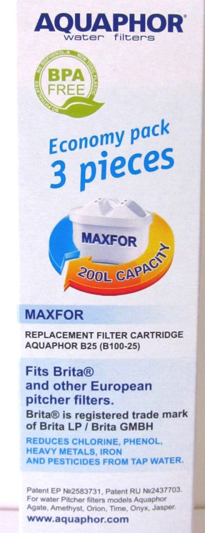 Aquaphor Maxfor Box B25 x 3 pezzi