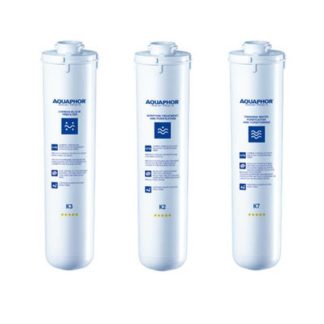 Set di cartucce di ricambio Aquaphor K3-K2-K7 per filtro acqua  Aquaphor Cristallo