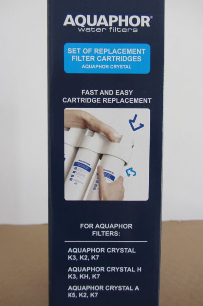 Set di cartucce di ricambio Aquaphor K3-K2-K7 per filtro acqua  Aquaphor Cristallo