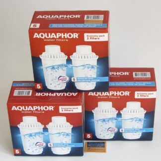 Aquaphor B5 replacement feltering cartridges - economy set 6