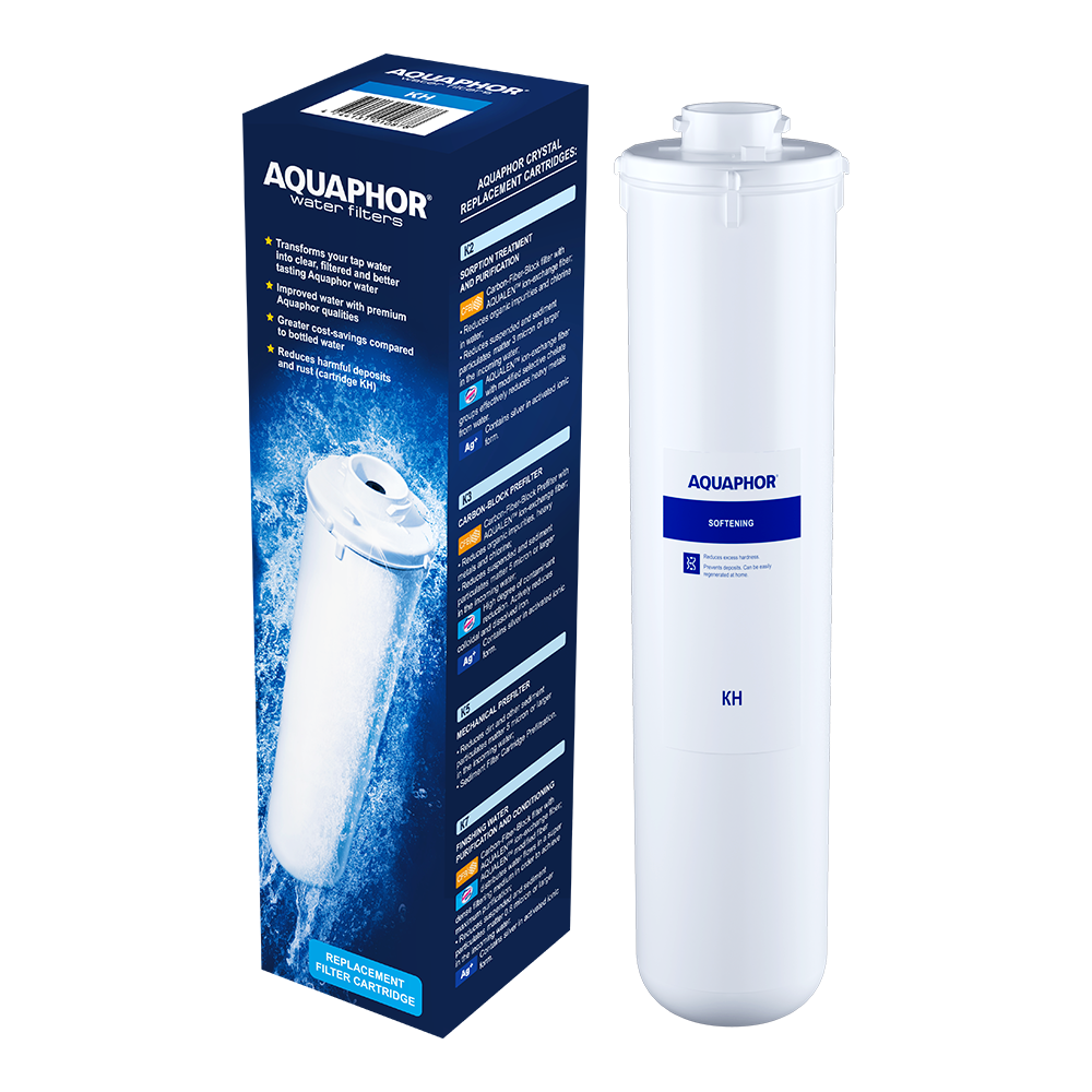 Compact Undersink Drinking Water Filter Aquaphor Crystal Softening 