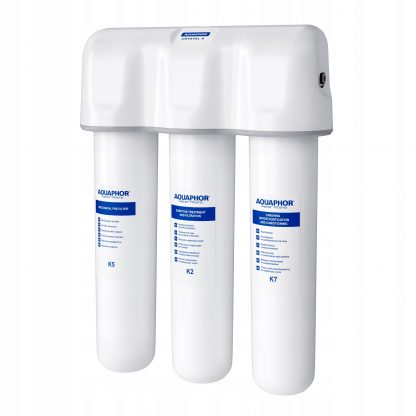 Aquaphor Crystal A (version 2024)- Under the Counter Water Filter Unit (Flow Microfiltration Purifier)