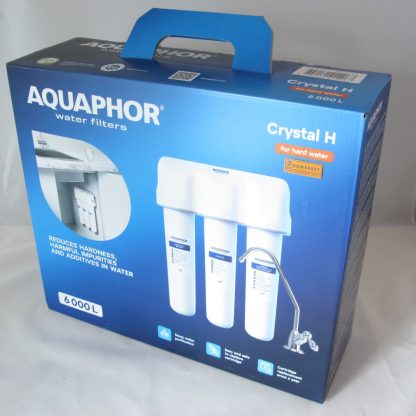 Aquaphor Crystal H Under the Counter Water Filter Deperator with softening for hard water