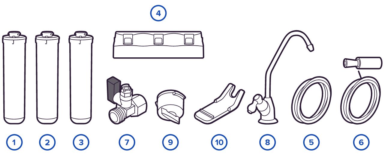Aquaphor Crystal H water filter Equipment