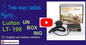 Luiton LT 198 CB Radio Unpacking YouTube Video