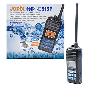 Stazione radio marina portatile JOPIX MARINE 515P Dual-Tri Watch 1200mAh Li-Ion IP67