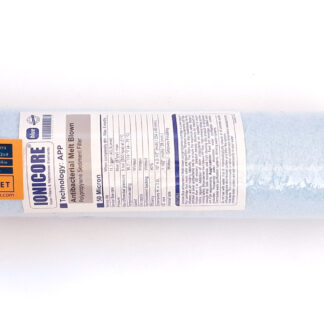 Ionicore Blue antibacterial Melt blown polypropylene cartridge 10" - 50 micron