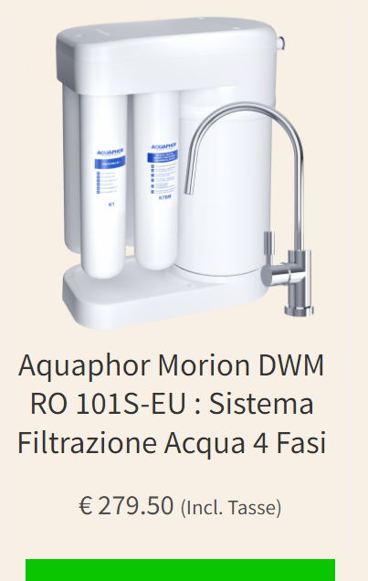 Aquaphor Morion DWM 101S-EU