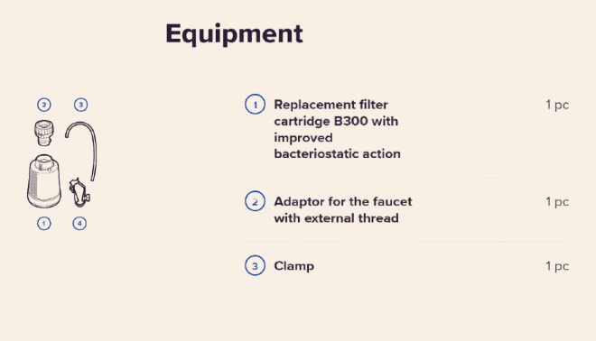 Aquaphor_B300_faucet_filter_Equipment