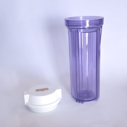 Standard container 10 "IN-OUT 1/2" transparent