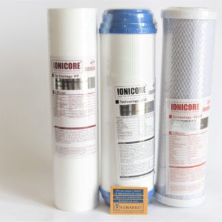 Set of replacement filters IONICORE for a wide range of standard reverse osmosis systems