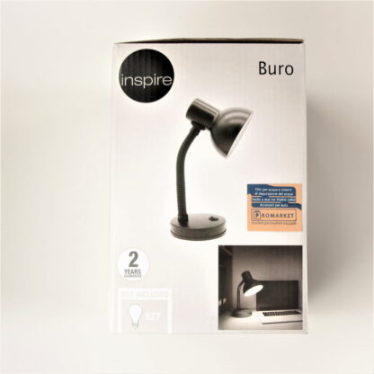 Desk lamp Inspire Buro Black