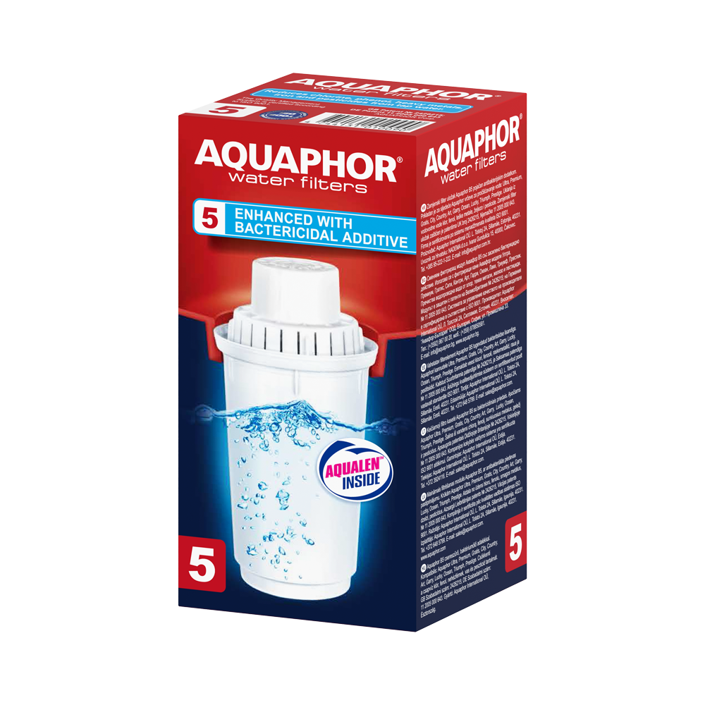 A filter cartridge B5 for Aquaphor water pitchers