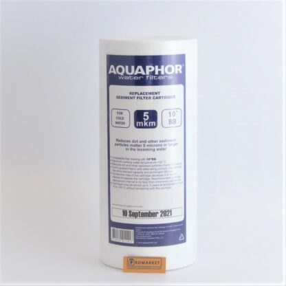 Aquaphor 10 inch BB polypropylene sediment filter for Gross Midi and similar EFG 112/250