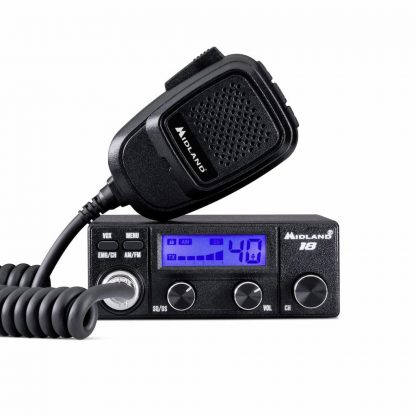 Midland CB 18 12/24 volt two-way radio 27 MHz AM/FM, version CE
