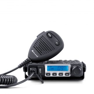 MIDLAND M-MINI USB - 8 Watt 12/24 Volt CB (citizen band) two-way radio 27 MHz AM/FM