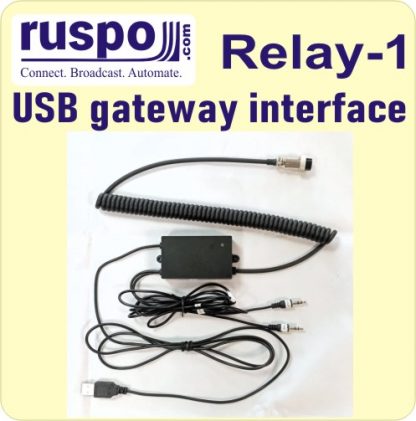 PC to CB radio Gateway Hardware Interface, Ruspo Relay-1 compatible