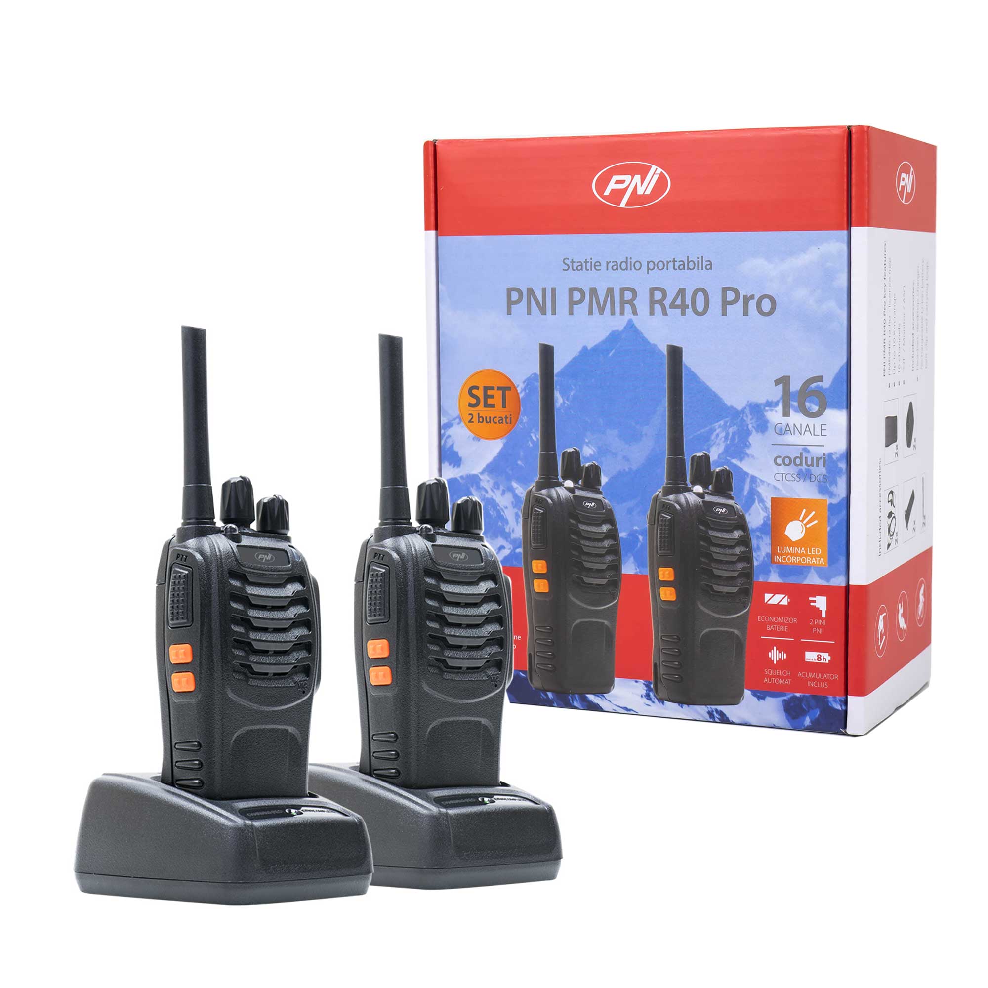 PNI PMR R40 PRO portable radio station