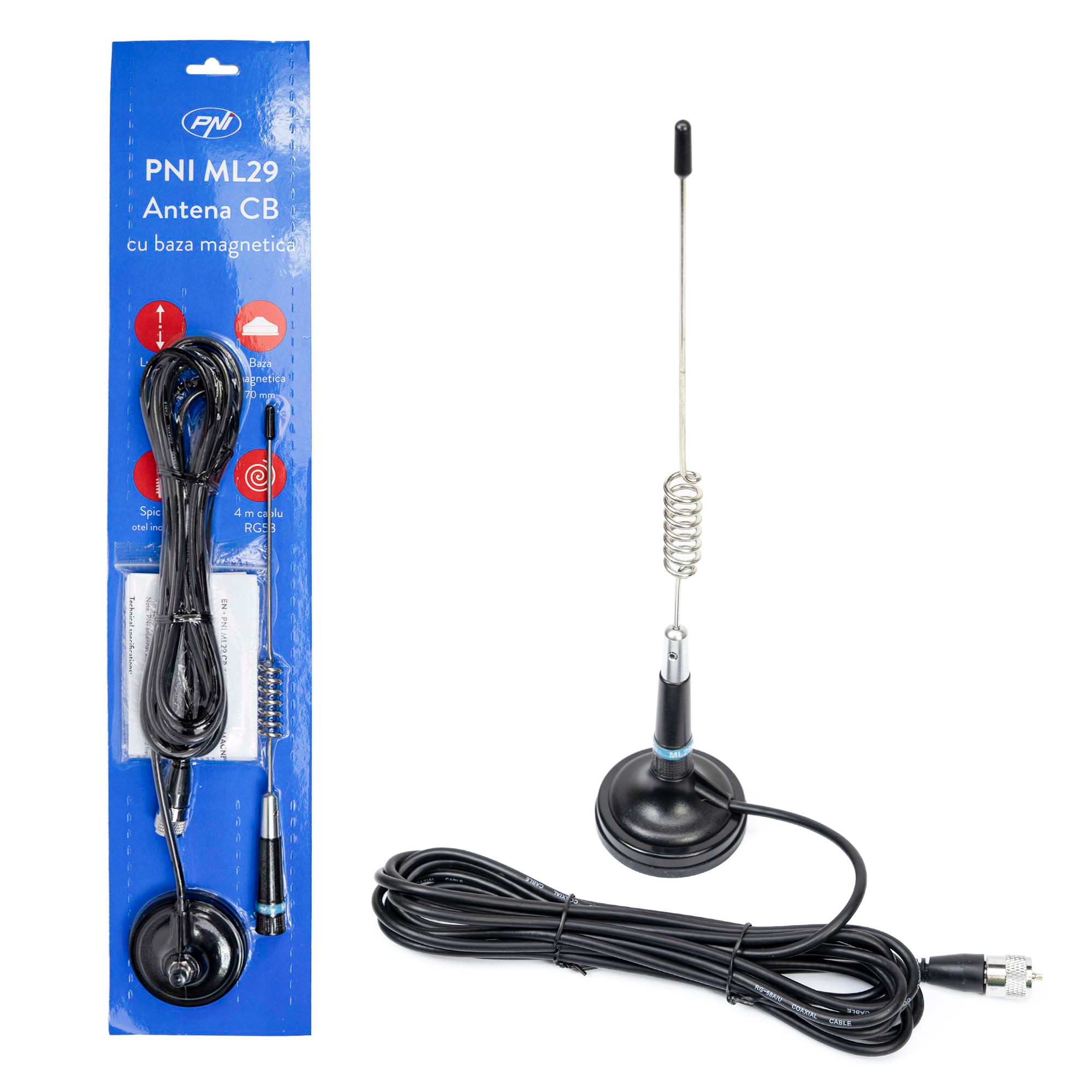 CB antenna PNI ML29 length 34 cm