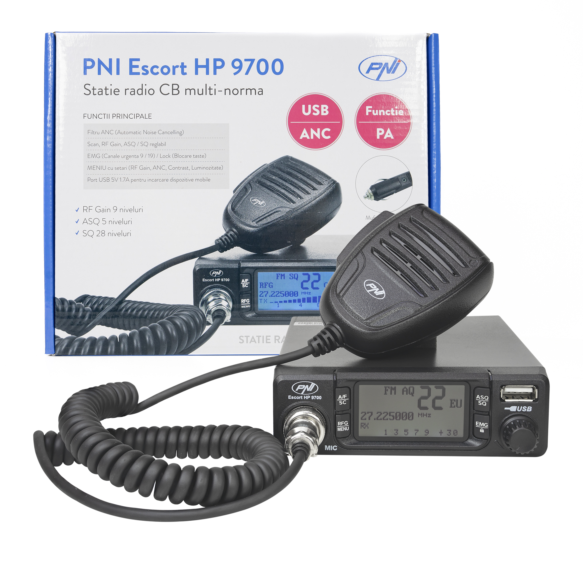 CB radio station PNI Escort HP 9700 USB