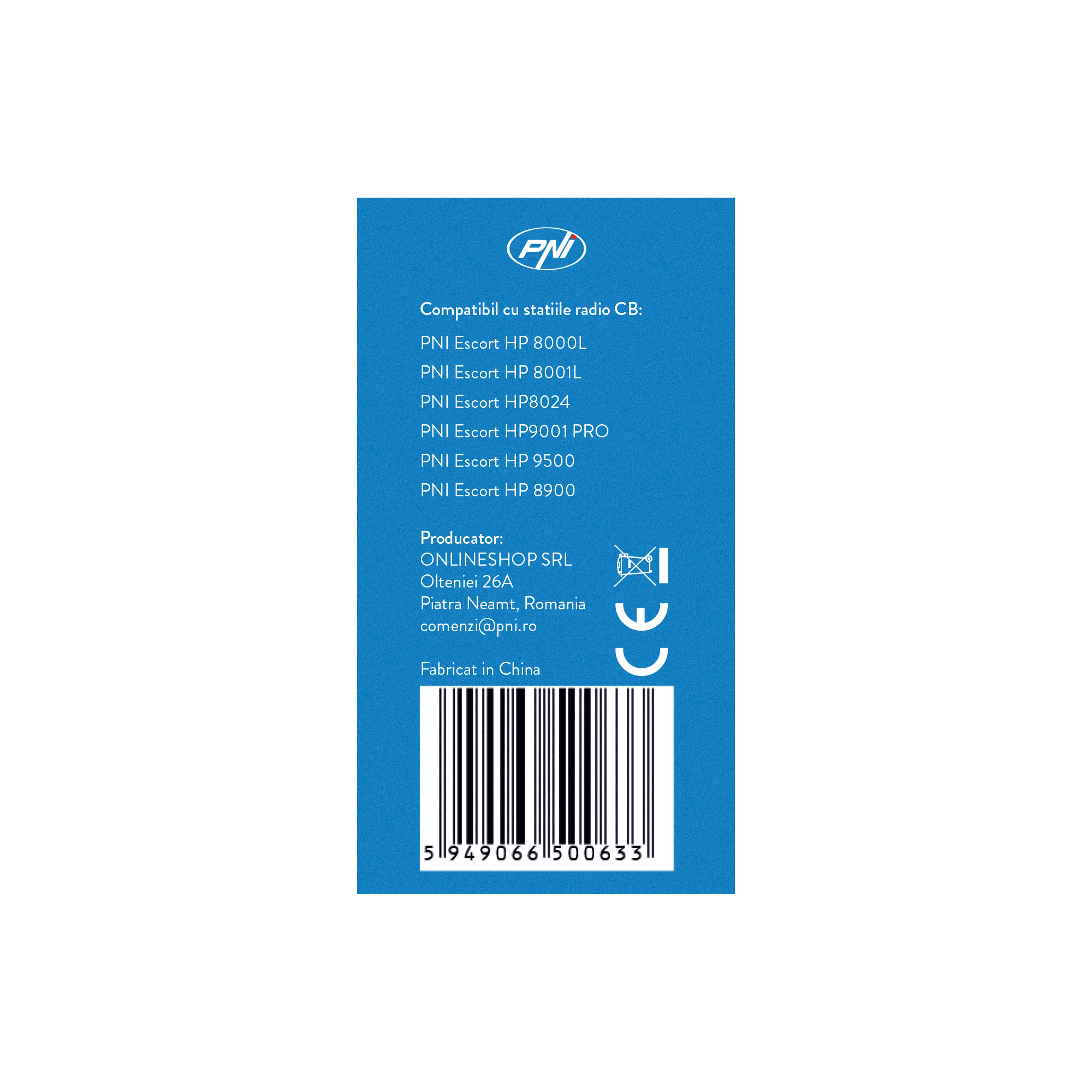 6-pin microphone for PNI Escort HP 8000L / 8001L / 8024/9001 PRO / 9500/8900 – view 7 6-pin microphone for PNI Escort HP 8000L / 8001L / 8024/9001 PRO / 9500/8900 – view 7