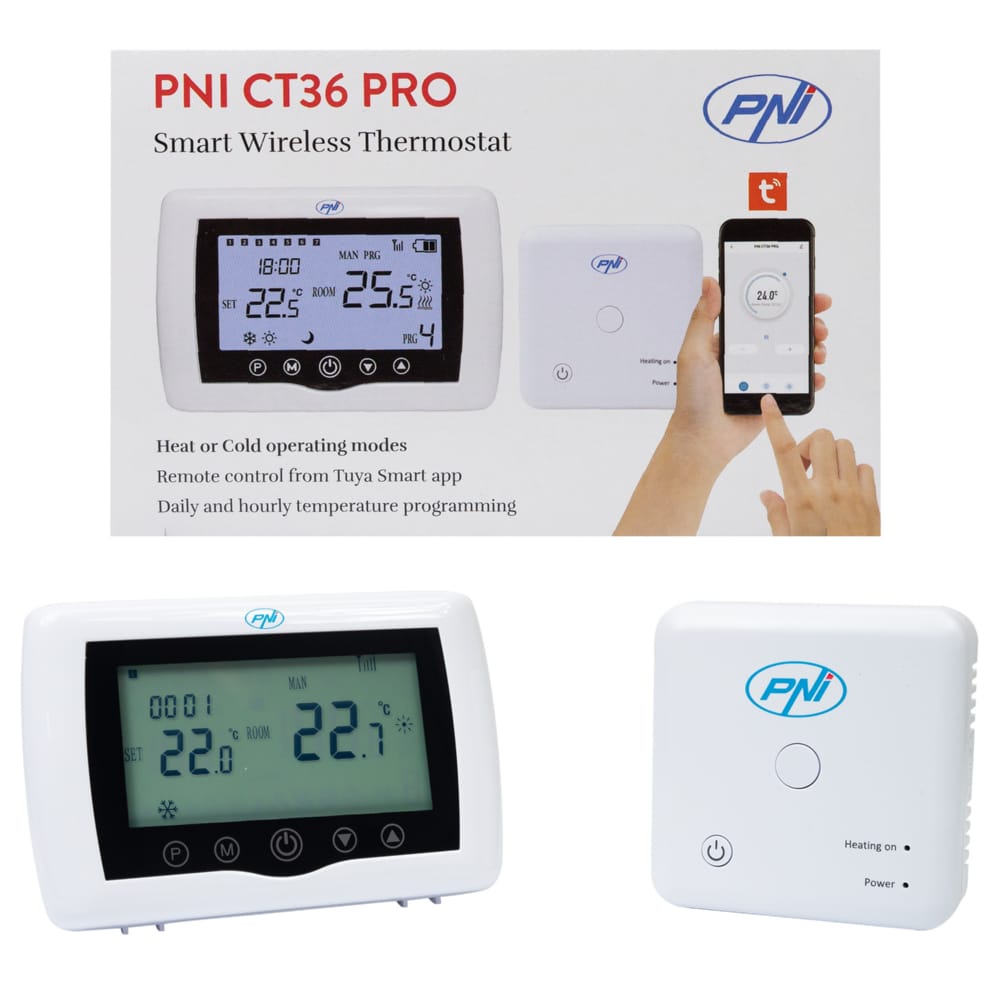 Smart thermostat PNI CT36 PRO wireless