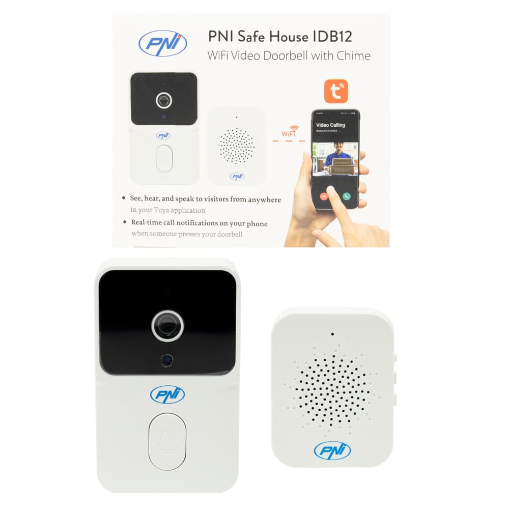 PNI Safe House IDB12 WiFi Video Doorbell
