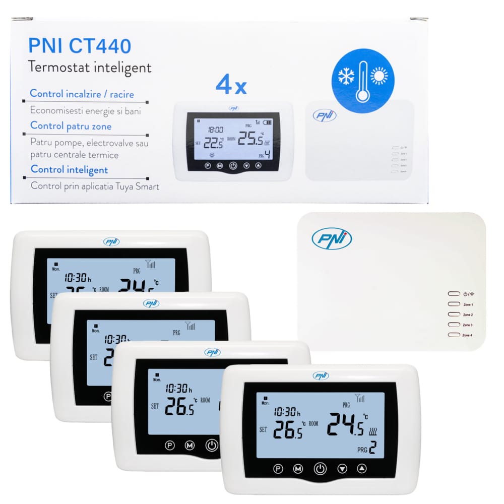 Smart thermostat PNI CT440 wireless