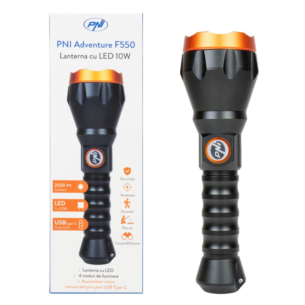 PNI Adventure F550 Crystal LED flashlight