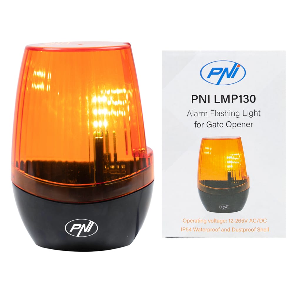 PNI LMP130 12-265V LED gate opening signal lamp
