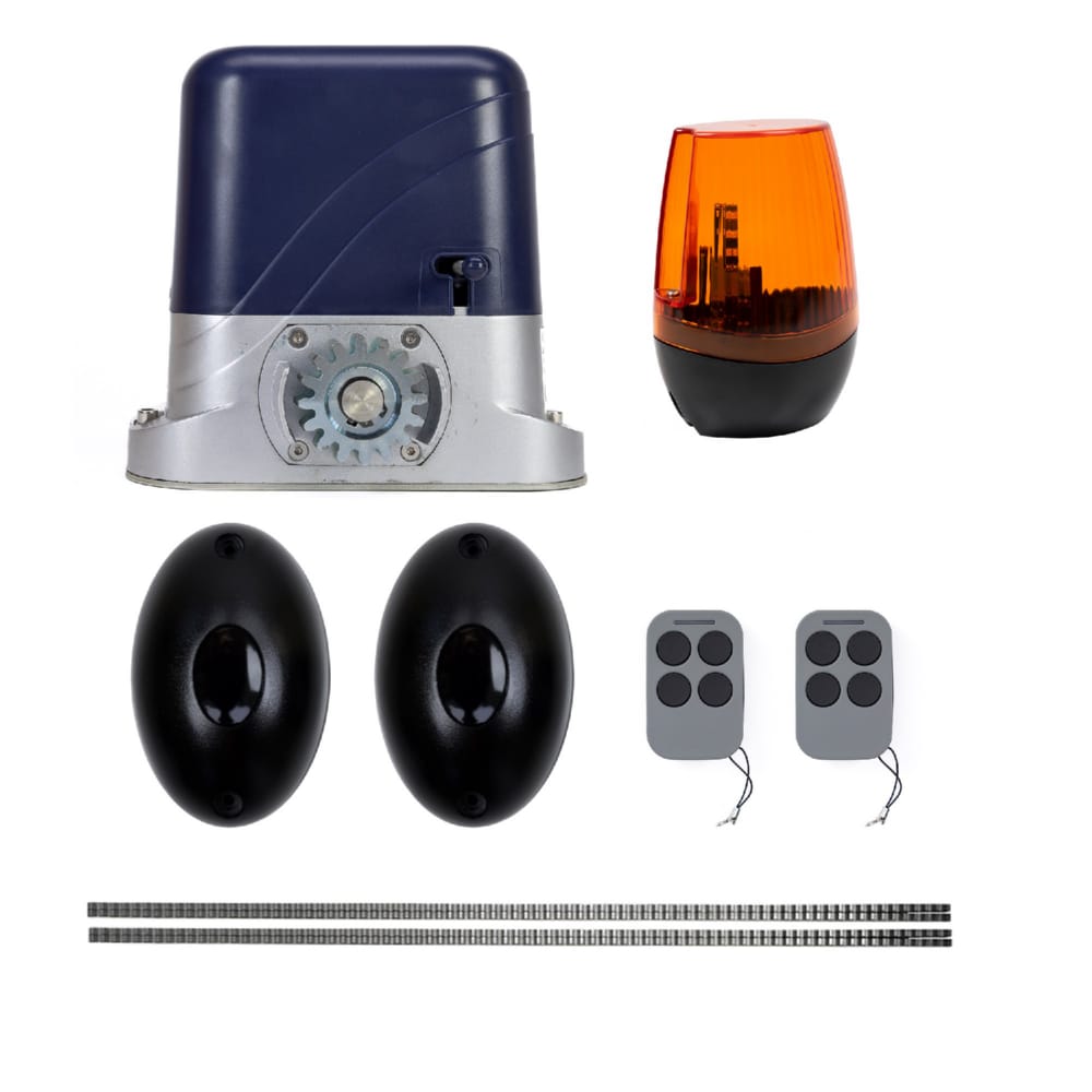 PNI AP800D gate automation kit includes 4m metal motor rack