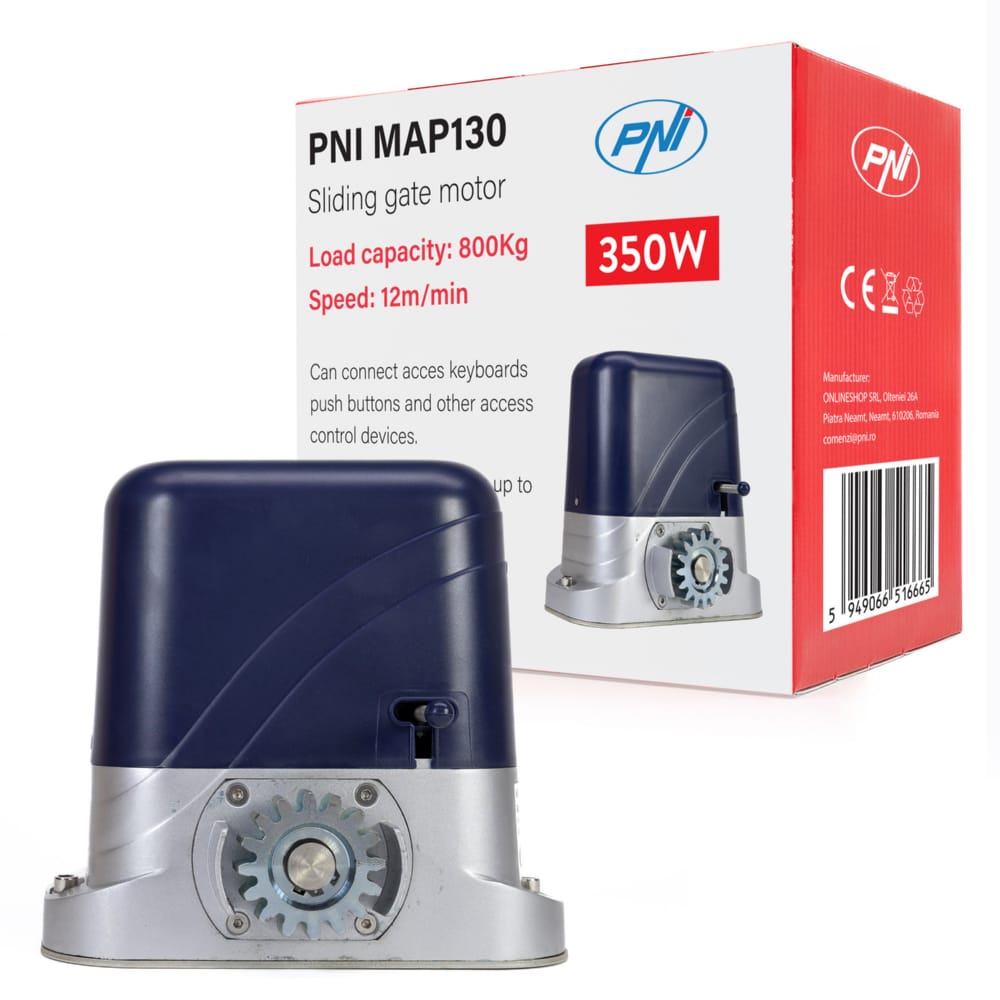 PNI MAP130 self-supporting gate automation motor