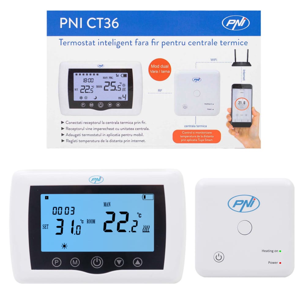 PNI CT36 wireless smart thermostat
